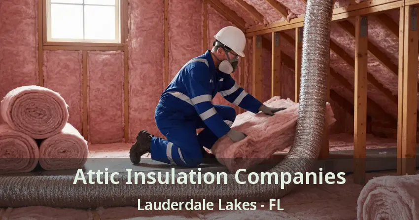 Attic Insulation Companies Lauderdale Lakes - FL