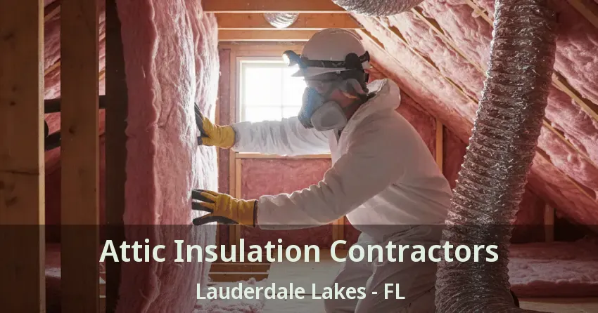 Attic Insulation Contractors Lauderdale Lakes - FL