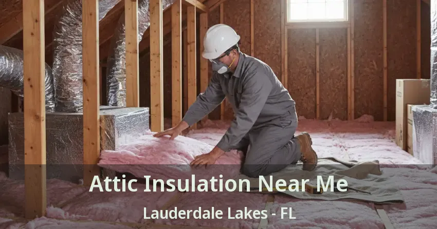 Attic Insulation Near Me Lauderdale Lakes - FL Attic Insulation Near Me Lauderdale Lakes - FL