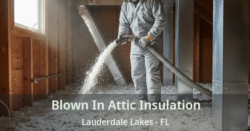 Blown In Attic Insulation Lauderdale Lakes - FL