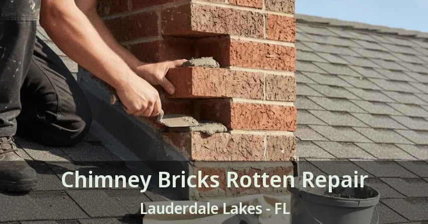 Chimney Bricks Rotten Repair Lauderdale Lakes - FL