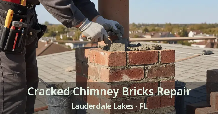 Cracked Chimney Bricks Repair Lauderdale Lakes - FL