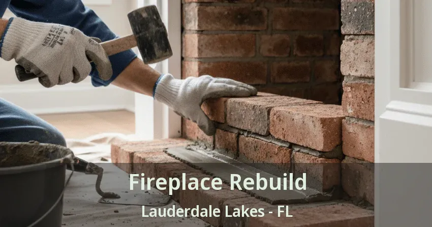 Fireplace Rebuild Lauderdale Lakes - FL