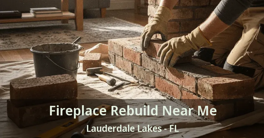 Fireplace Rebuild Near Me Lauderdale Lakes - FL
