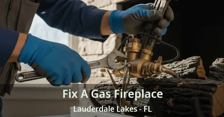 Fix A Gas Fireplace Lauderdale Lakes - FL