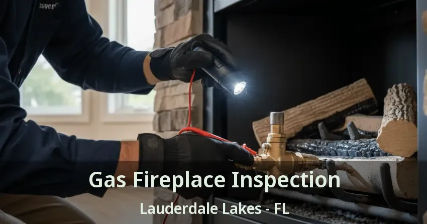 Gas Fireplace Inspection Lauderdale Lakes - FL