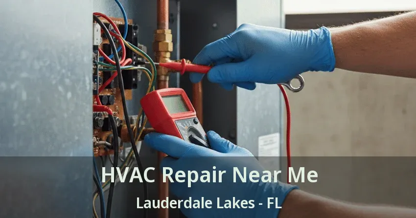 HVAC Repair Near Me Lauderdale Lakes - FL