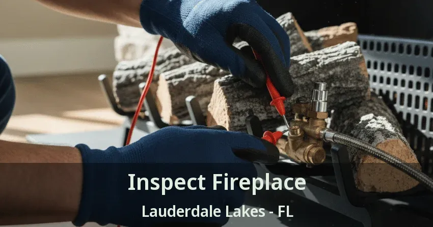 Inspect Fireplace Lauderdale Lakes - FL