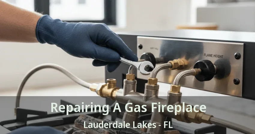 Repairing A Gas Fireplace Lauderdale Lakes - FL