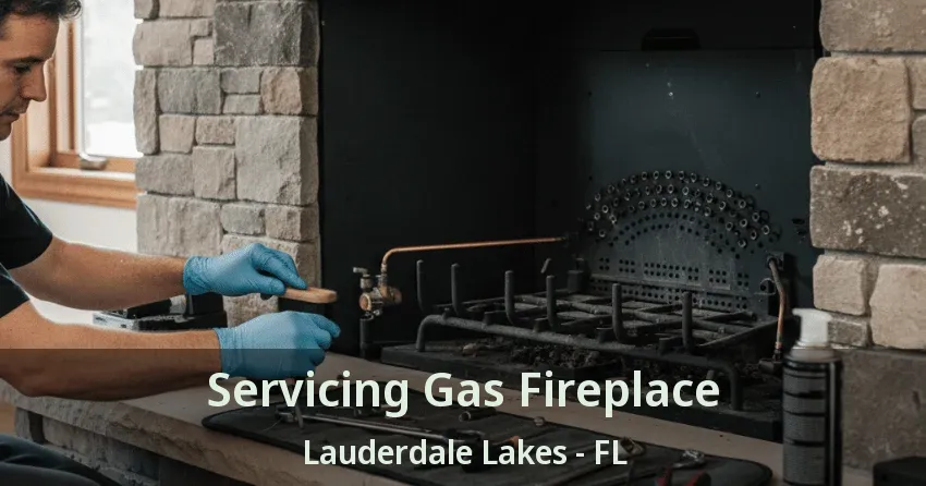Servicing Gas Fireplace Lauderdale Lakes - FL